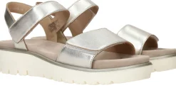Hot Ara Bilbao-S Sandalen Dames Zilver