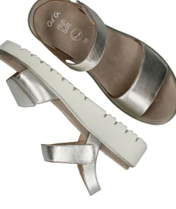 Hot Ara Bilbao-S Sandalen Dames Zilver