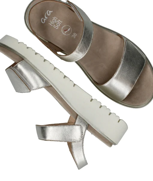 Hot Ara Bilbao-S Sandalen Dames Zilver