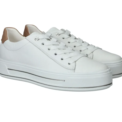 Clearance Ara Canberra 3.0 Sneakers Dames Wit
