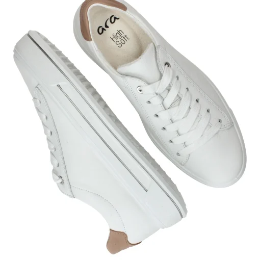 Clearance Ara Canberra 3.0 Sneakers Dames Wit