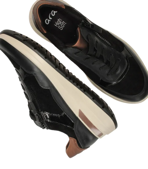 Hot Ara Garda Sneakers Dames Zwart