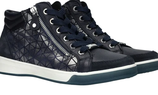 Fashion Ara OM-ST-HIGH-SOFT Sneakers Dames Blauw