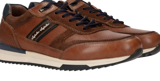 New Australian Filmon Sneakers Heren Cognac