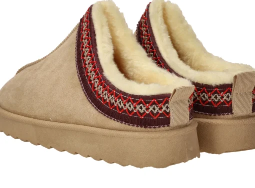Best Belizia Dichte pantoffels Dames Beige