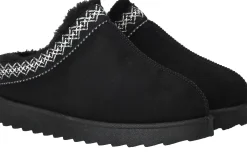 Clearance Belizia Dichte pantoffels Dames Zwart
