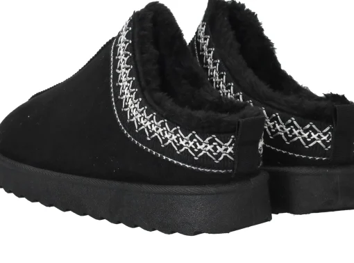 Clearance Belizia Dichte pantoffels Dames Zwart