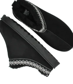 Clearance Belizia Dichte pantoffels Dames Zwart
