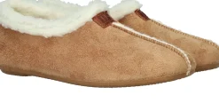 Online Belizia Pantoffels Dames Cognac
