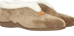 Hot Belizia Pantoffels Dames Taupe