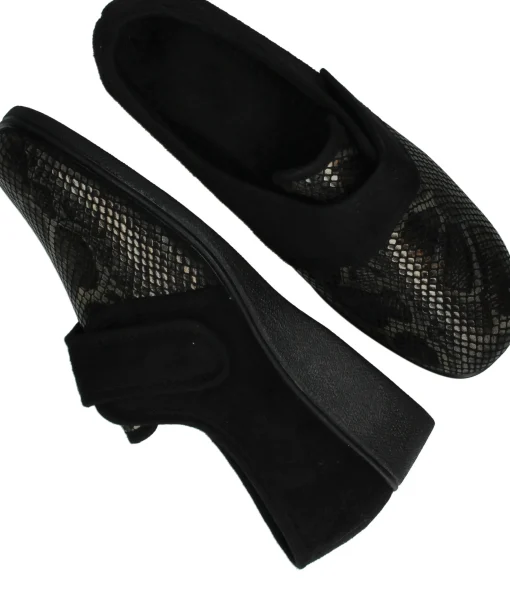 Best Belizia Pantoffels Dames Zwart
