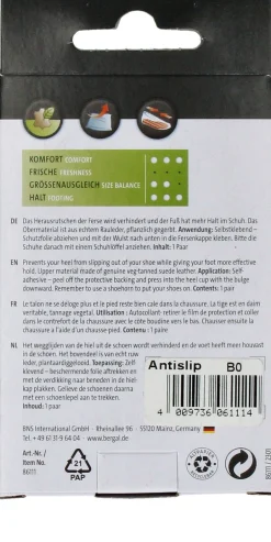 New Bergal Anti Slip Anti-slip hiel Dames