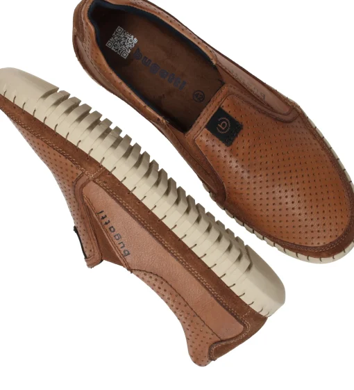 New Bugatti Baloo Instappers Heren Cognac
