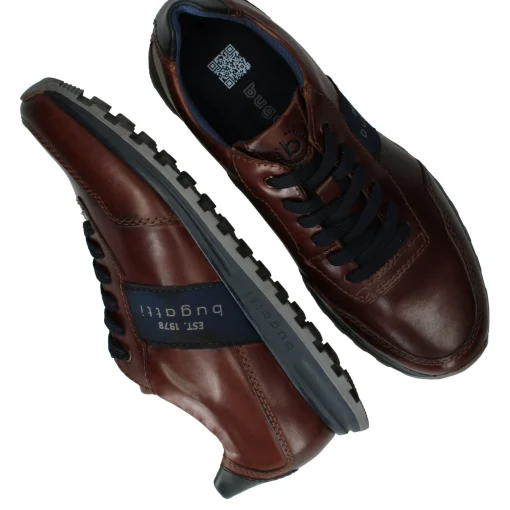 New Bugatti Cirino Sneakers Heren Bruin