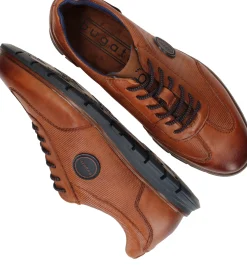 Sale Bugatti Simone Comfort Sneakers Heren Cognac