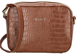Sale Charm Schoudertas Dames Cognac