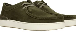 New Clarks Courtlite Wally Veterschoenen Heren Groen