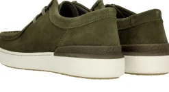 New Clarks Courtlite Wally Veterschoenen Heren Groen