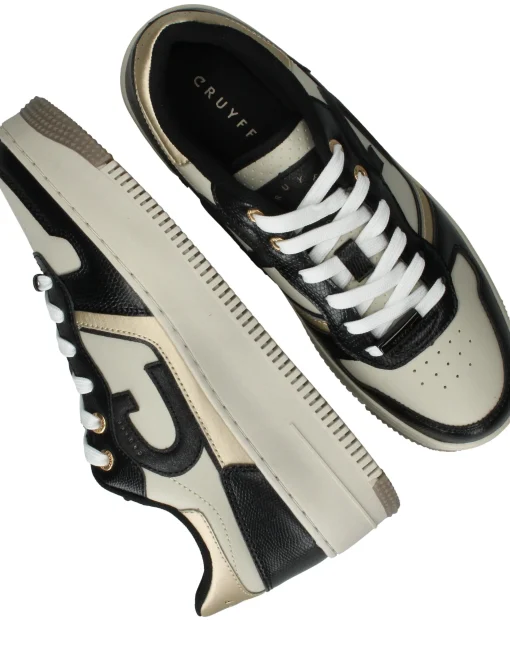 Clearance Cruyff Campo Low Lux - Tall Sneakers Dames Zwart