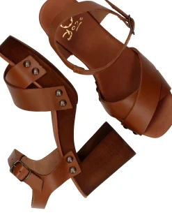 Fashion Dozo Hakken Dames Cognac