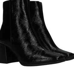New DSTRCT Enkellaarsjes Dames Zwart