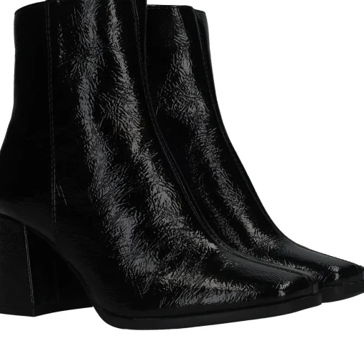 New DSTRCT Enkellaarsjes Dames Zwart