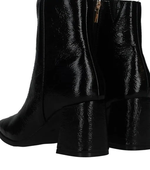 New DSTRCT Enkellaarsjes Dames Zwart