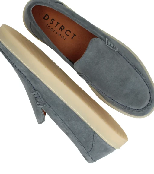 New DSTRCT Loafers Heren Blauw