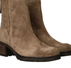 New Gabor Enkellaarsjes Dames Taupe