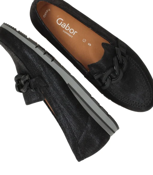 Fashion Gabor Loafers Dames Blauw