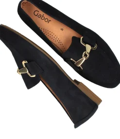 Clearance Gabor Loafers Dames Blauw