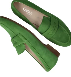 Discount Gabor Loafers Dames Groen