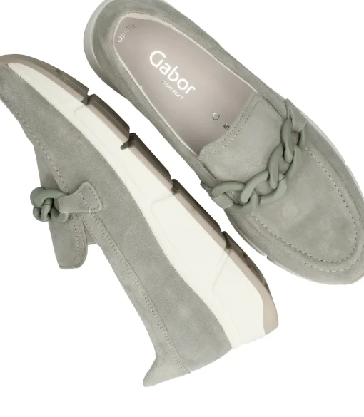 Sale Gabor Loafers Dames Groen