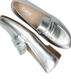 Fashion Gabor Loafers Dames Zilver
