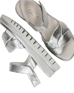 Online Gabor Sandalen Dames Zilver