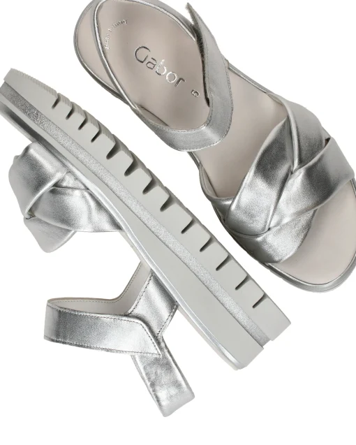 Online Gabor Sandalen Dames Zilver