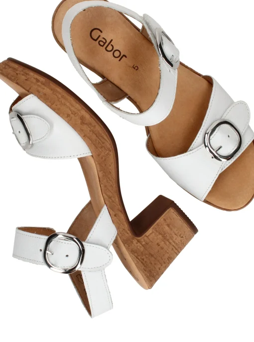 Discount Gabor Sandalettes Dames Wit