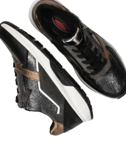 Hot Gabor Sneakers Dames Zwart