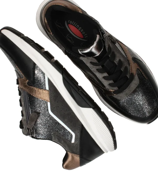 Hot Gabor Sneakers Dames Zwart