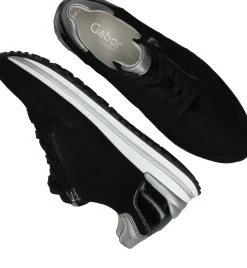 Sale Gabor Sneakers Dames Zwart
