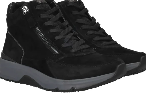 Fashion Gabor Veterboots Dames Zwart