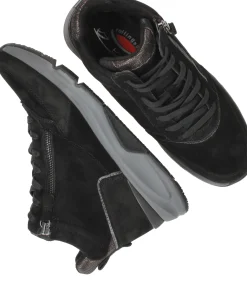 Fashion Gabor Veterboots Dames Zwart