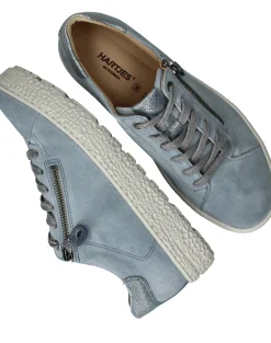 Best Hartjes Sneakers Dames Blauw