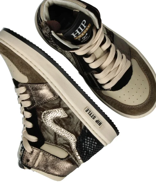 New HIP Style Sneakers Meisjes Taupe