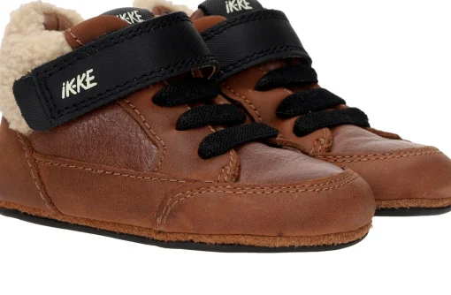 Clearance IKKE IK-KE Babyschoentjes Jongens Cognac