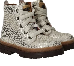 Discount IKKE IK-KE Veterboots Meisjes Goud