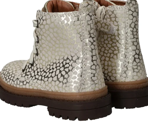 Discount IKKE IK-KE Veterboots Meisjes Goud