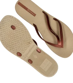 Online Ipanema Bossa Slippers Dames Beige