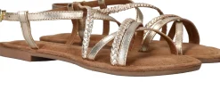 Discount Lazamani Sandalen Dames Goud