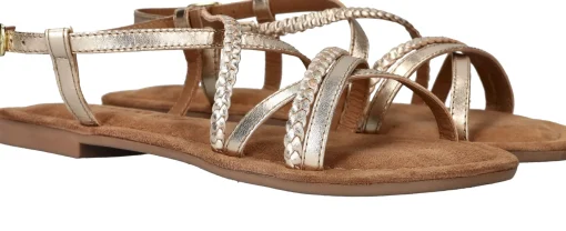Discount Lazamani Sandalen Dames Goud